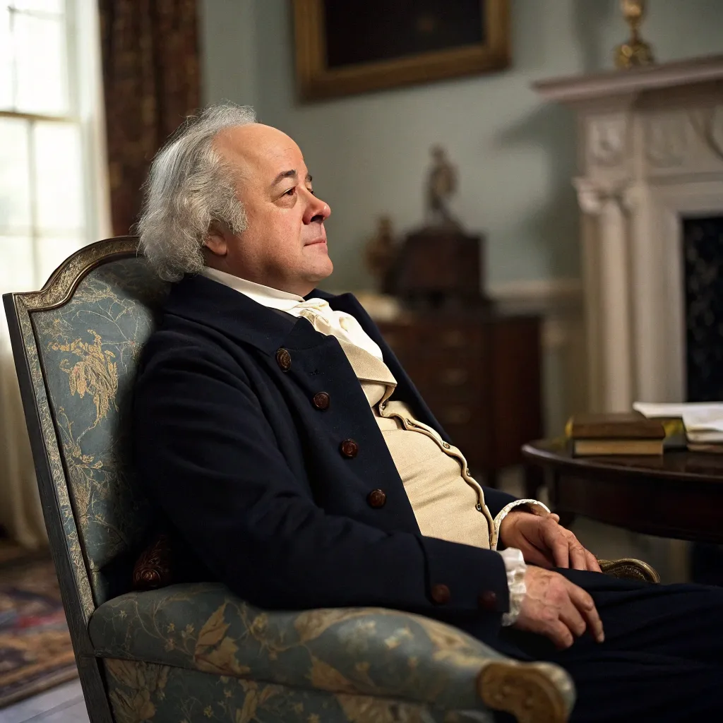 John Adams sharing his experience